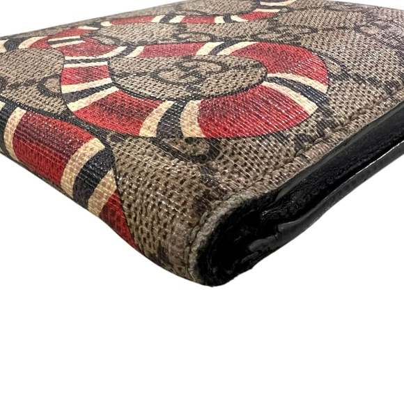 Gucci Monogram King Snake Bifold Wallet - Picture 8 of 10